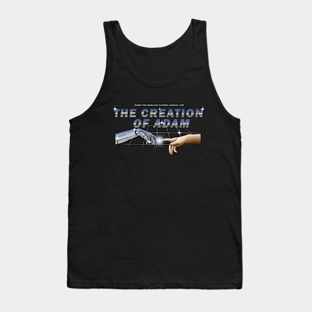 The Creation of Adam Tank Top by mbonproject